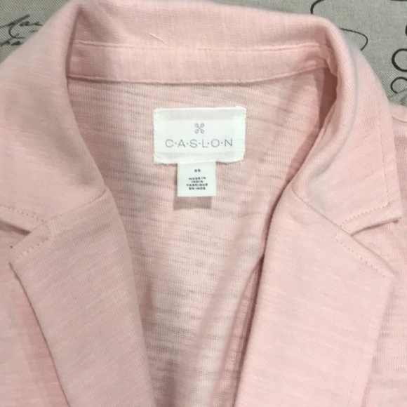 Caslon Knit One-Button Blazer - Picture 5 of 6